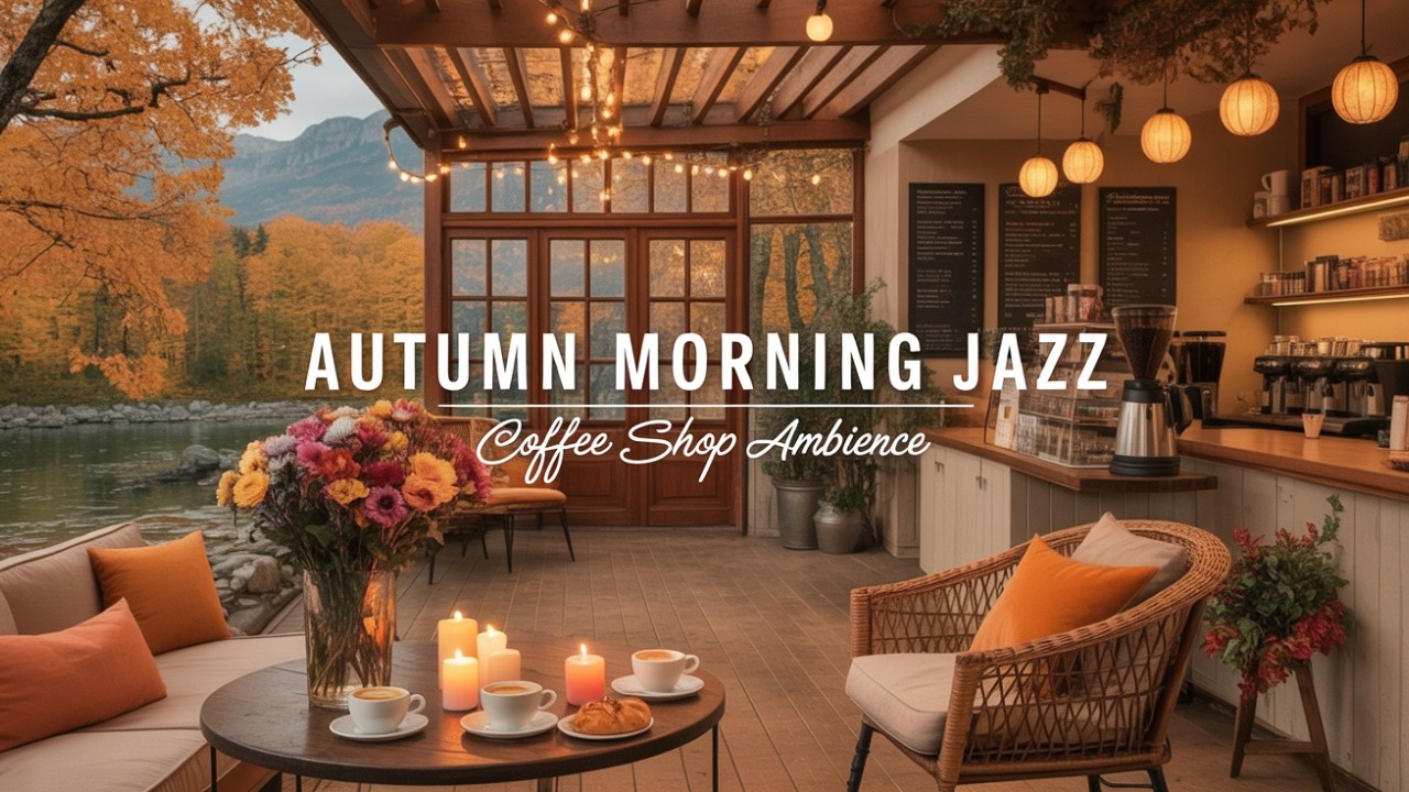 Soft Jazz Music for Stress Relief 🌸 Cozy Spring Coffee Shop Morning Vibes 3