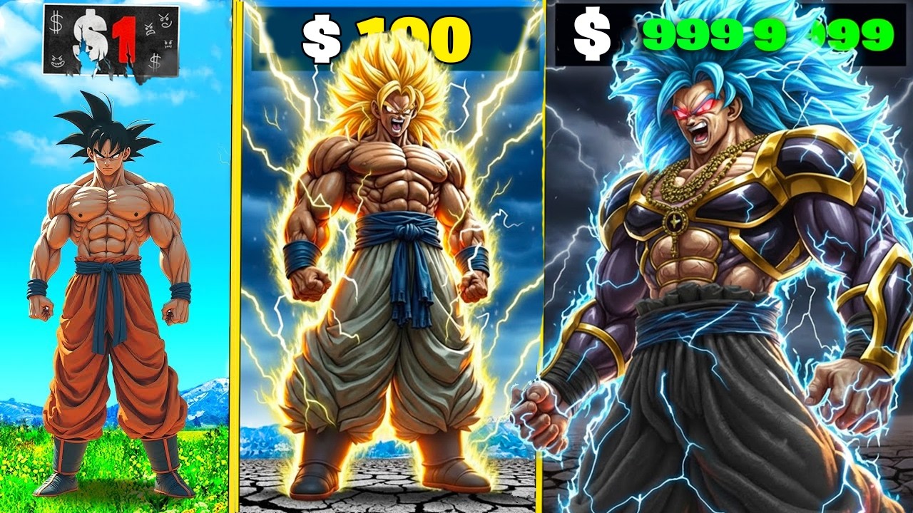 $1 to $1,000,000 GOKU in GTA 5