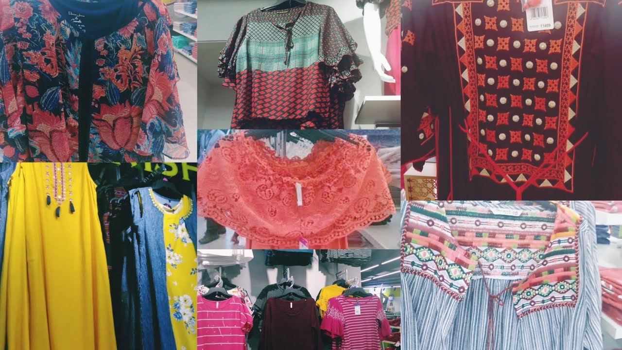 DMart Stylish ladies tops, kurtis, Tshirts, coats collection, latest fashion & designs, embroidered