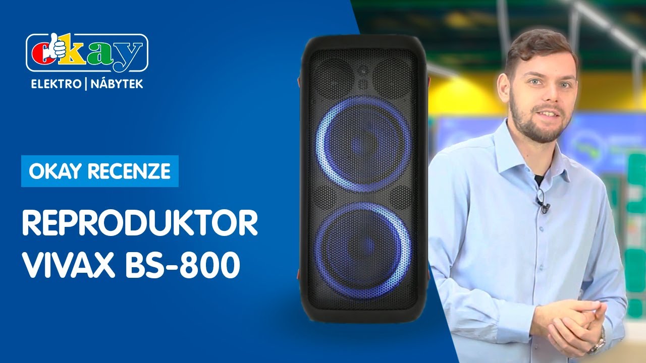VIVAX BS-800: HODNĚ MUZIKY, ZA M&Aacute;LO PENĚZ | OKAY RECENZE