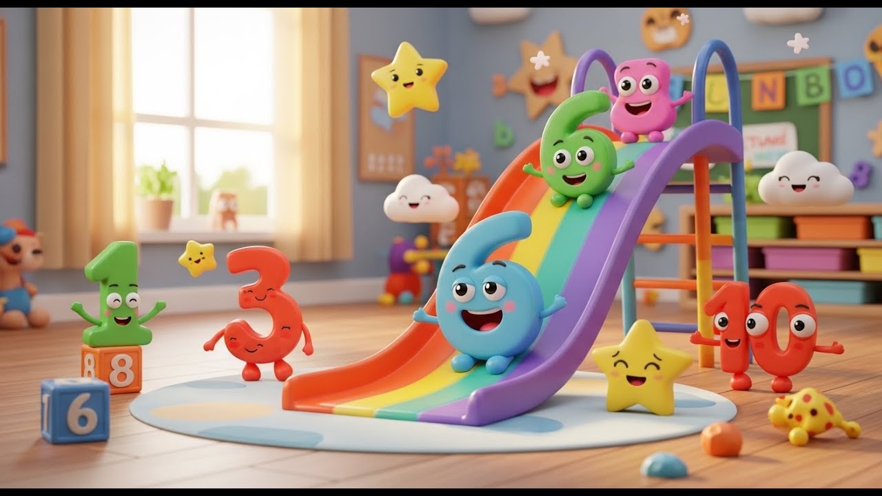 One Two Ten | Fun Counting Song for Kids | Nursery Rhymes & Songs for Children