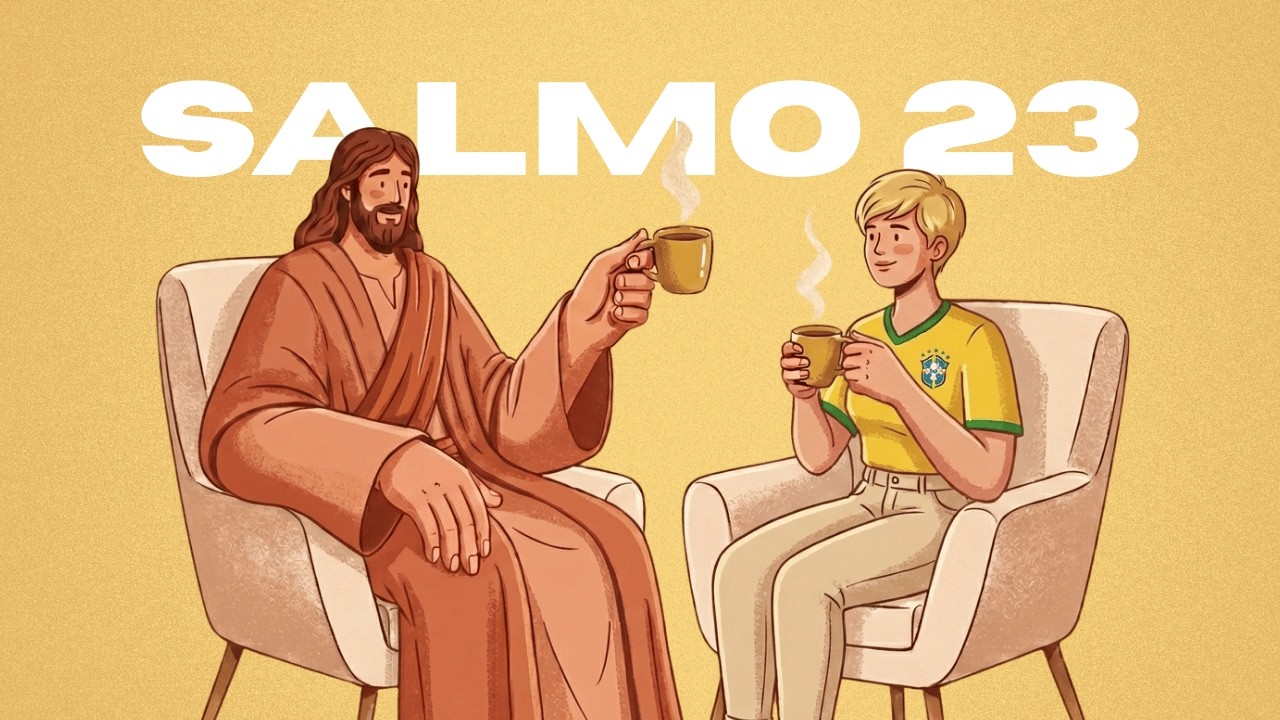 🎵 Café com Jesus | Estudar e Trabalhar ☕ SALMO 23 | Jazz Cristão Suave e Relaxante em Português
