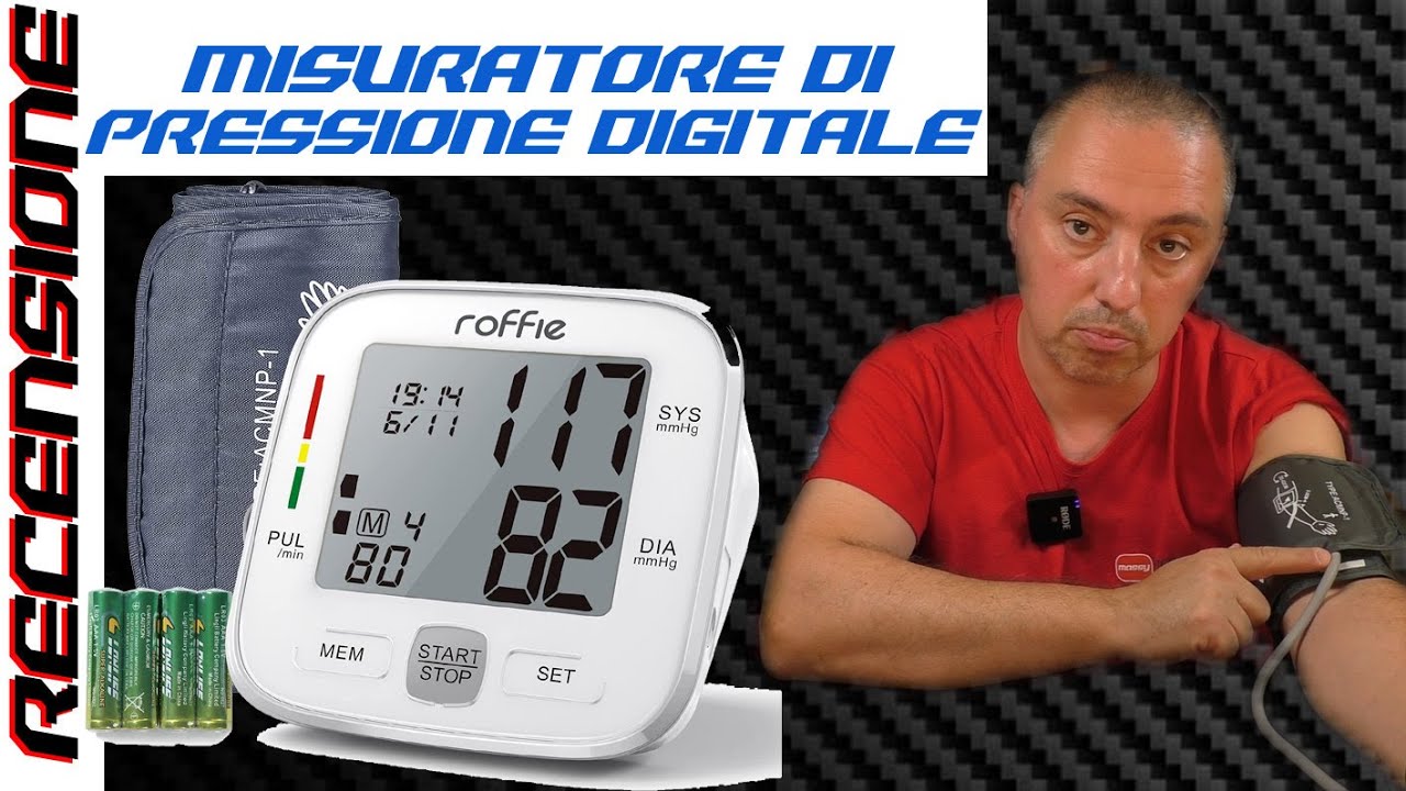 Pressione bassa o alta? RECENSIONE Sfigmomanometro misuratore di pressione digitale Roffie Medisana