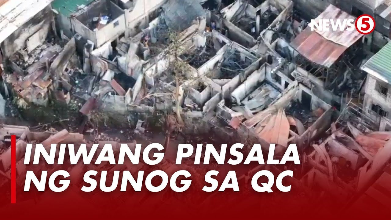 Sunog sa Quezon City, nag-iwan ng malawak na pinsala