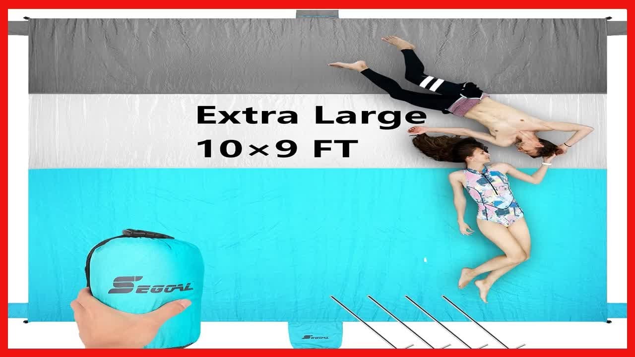 Откройте для себя идеальный пляжный коврик, защищающий от песка, для семейного отдыха и комфорта ...