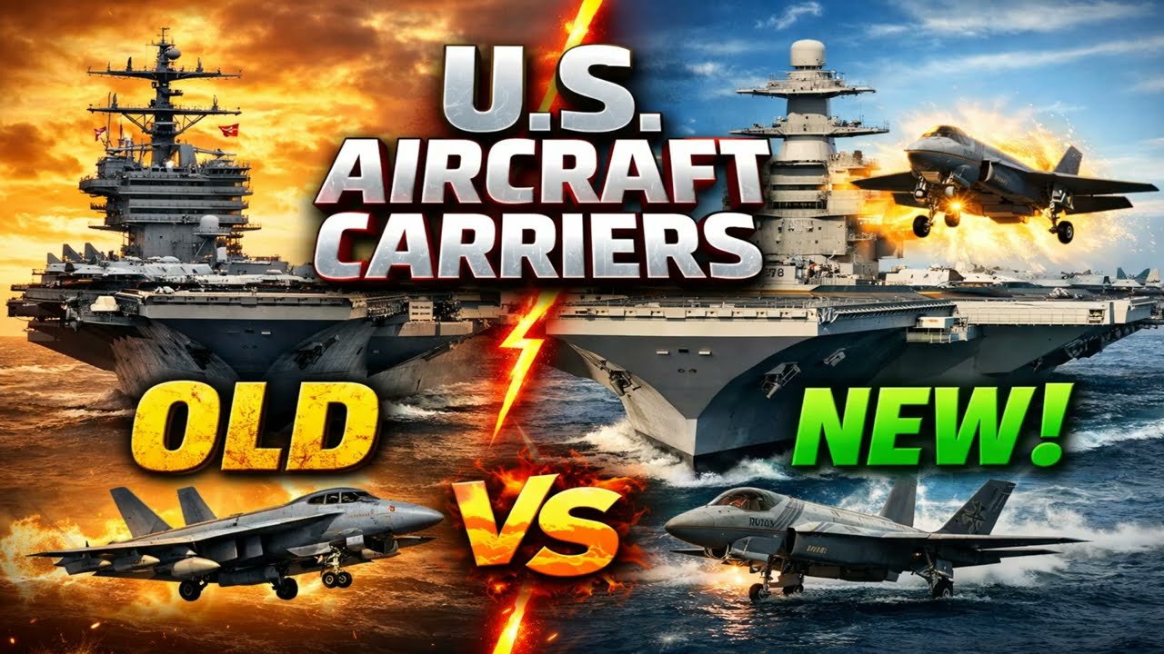 All 11 U.S. Aircraft Carriers Explained | Size, Crew & Aircraft Capacity