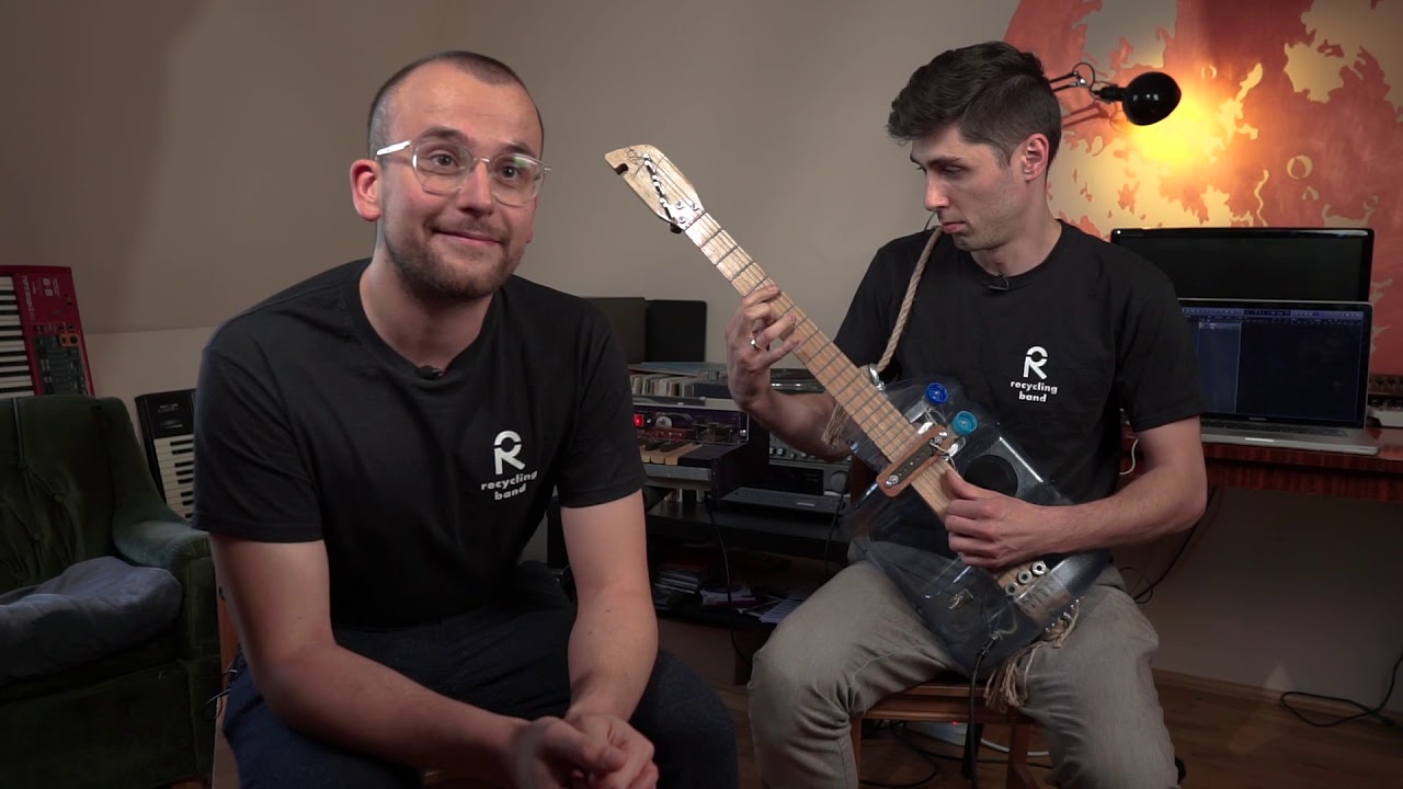 Jak brzmią instrumenty ze śmieci?