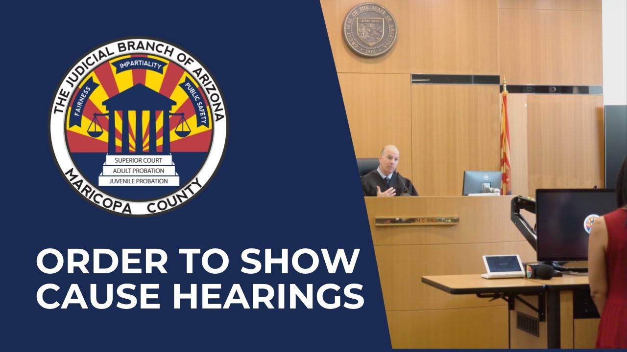 Order to Show Cause Hearings - Court Holds Order to Show Cause Hearings for Missing Jury Duty