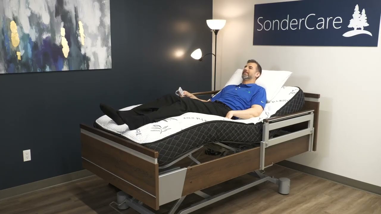 SonderCare Aura Bed Contour Position   SonderCare Aura Bed  Prevent Sliding & Enhance Comfort