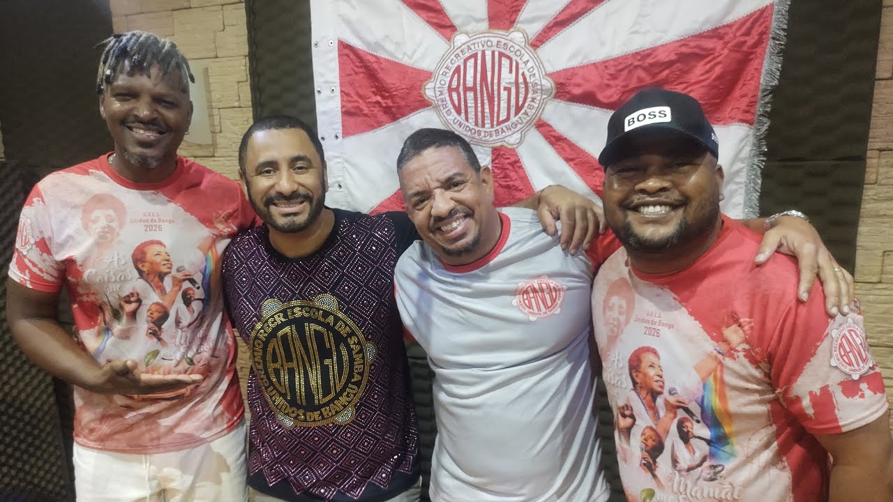 AXÉ BANGU, AXÉ LECI BRANDÃO: início da Unidos de Bangu na Cidade do samba - RJ .