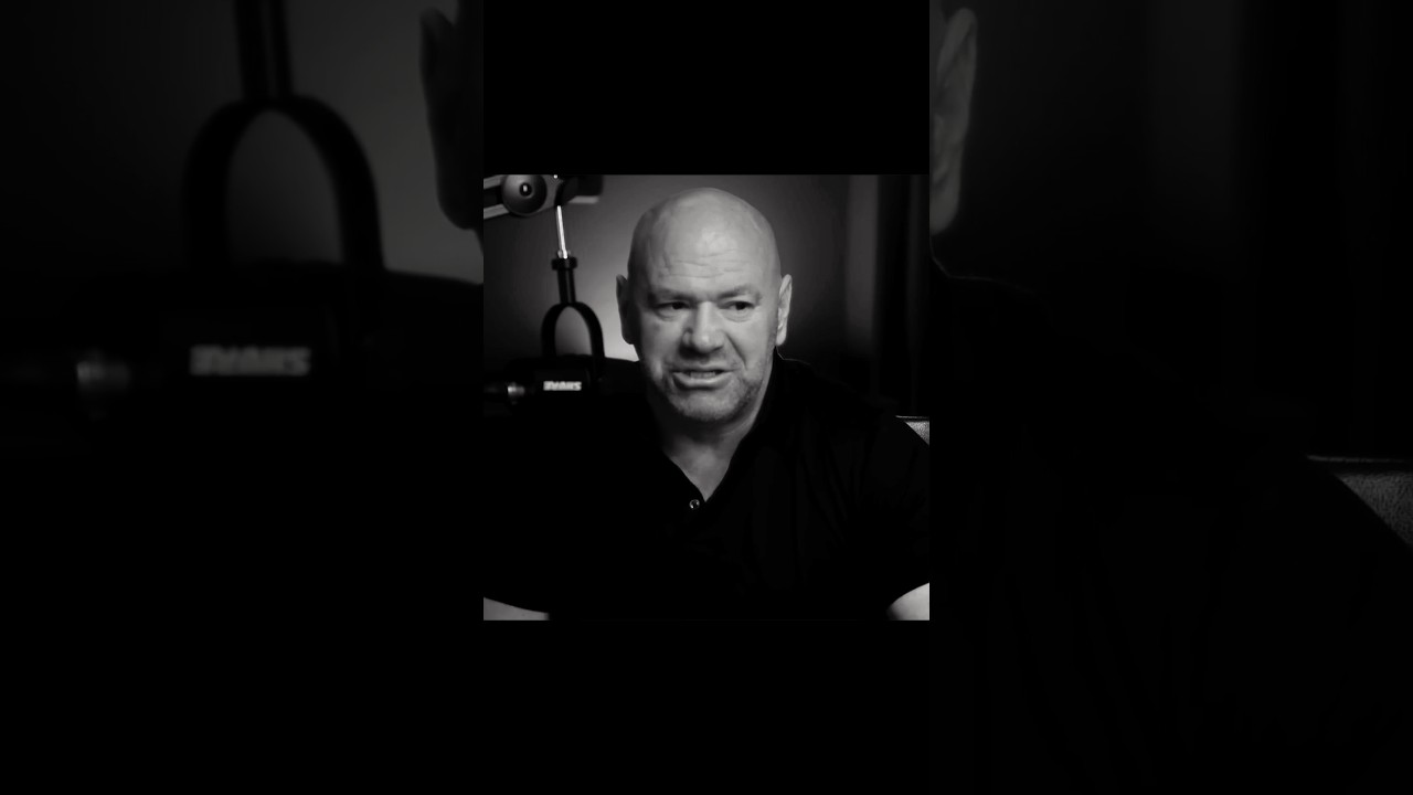 "Dana White's blunt opinion on today's youth."