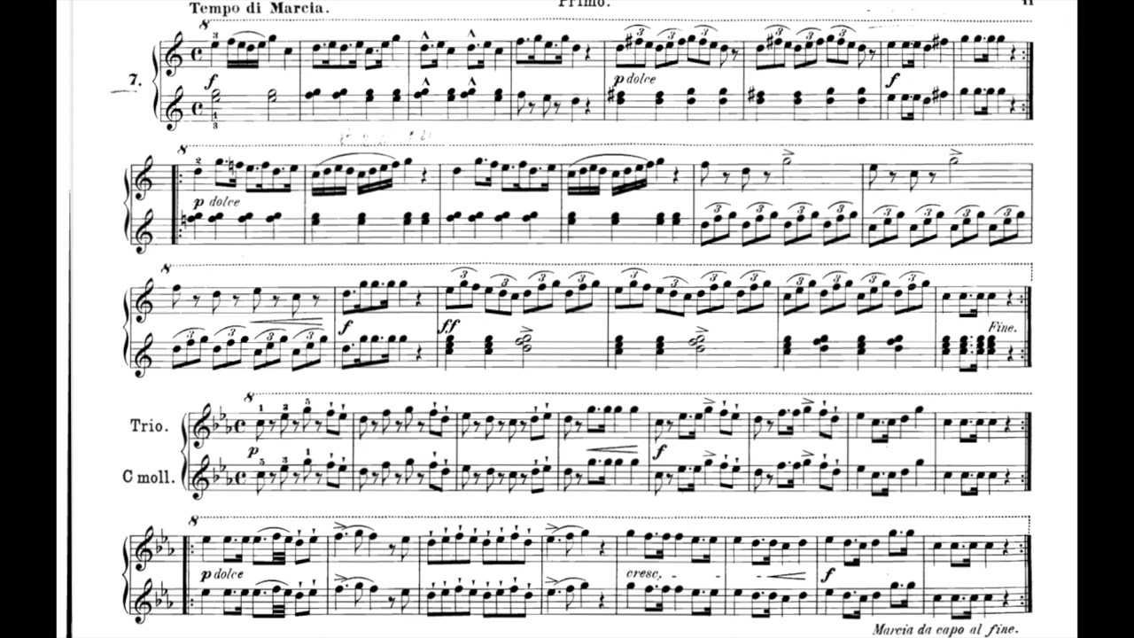 Anton Diabelli op. 149 Nr. 7 Accompaniment