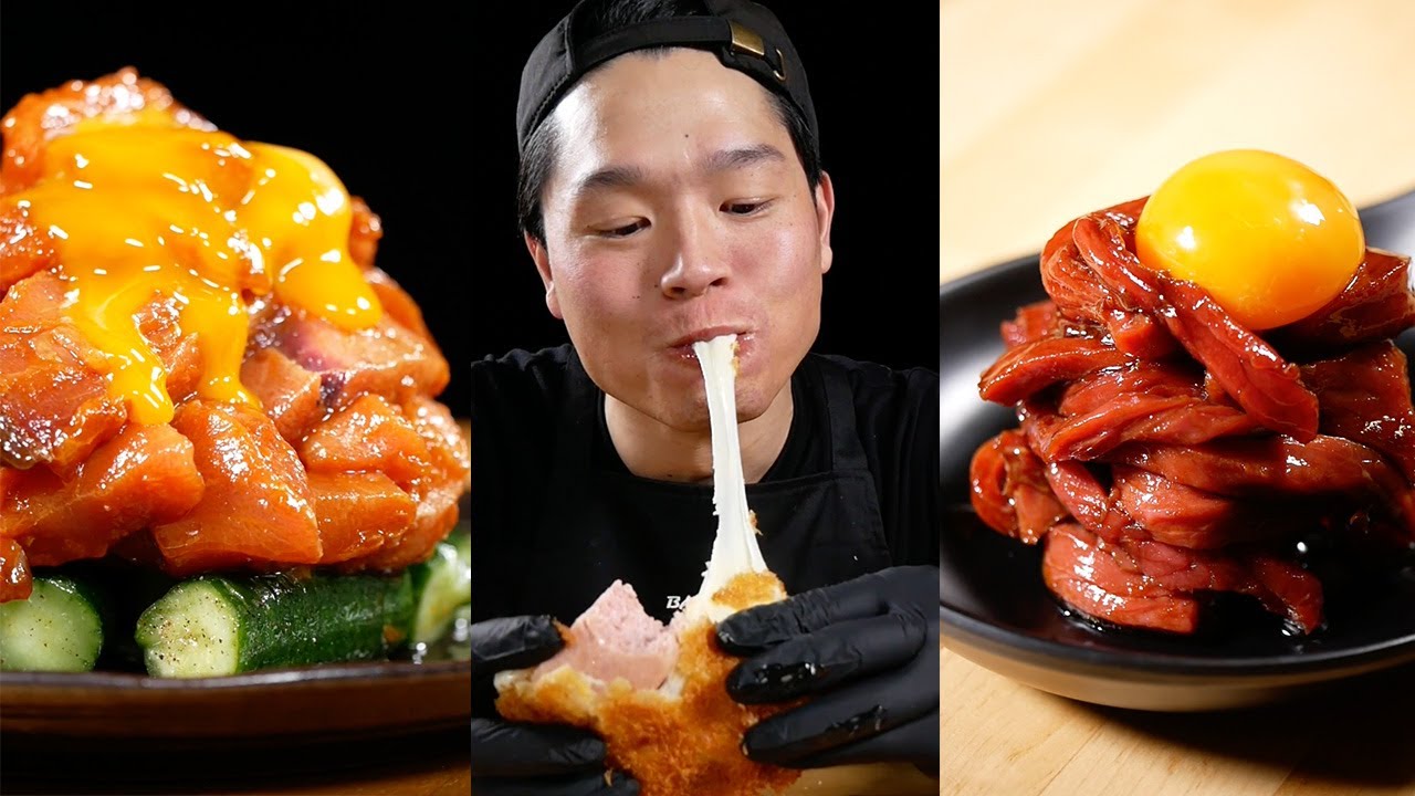 ASMR | Best Of Delicious Bayashi Food #60 | MUKBANG | COOKING
