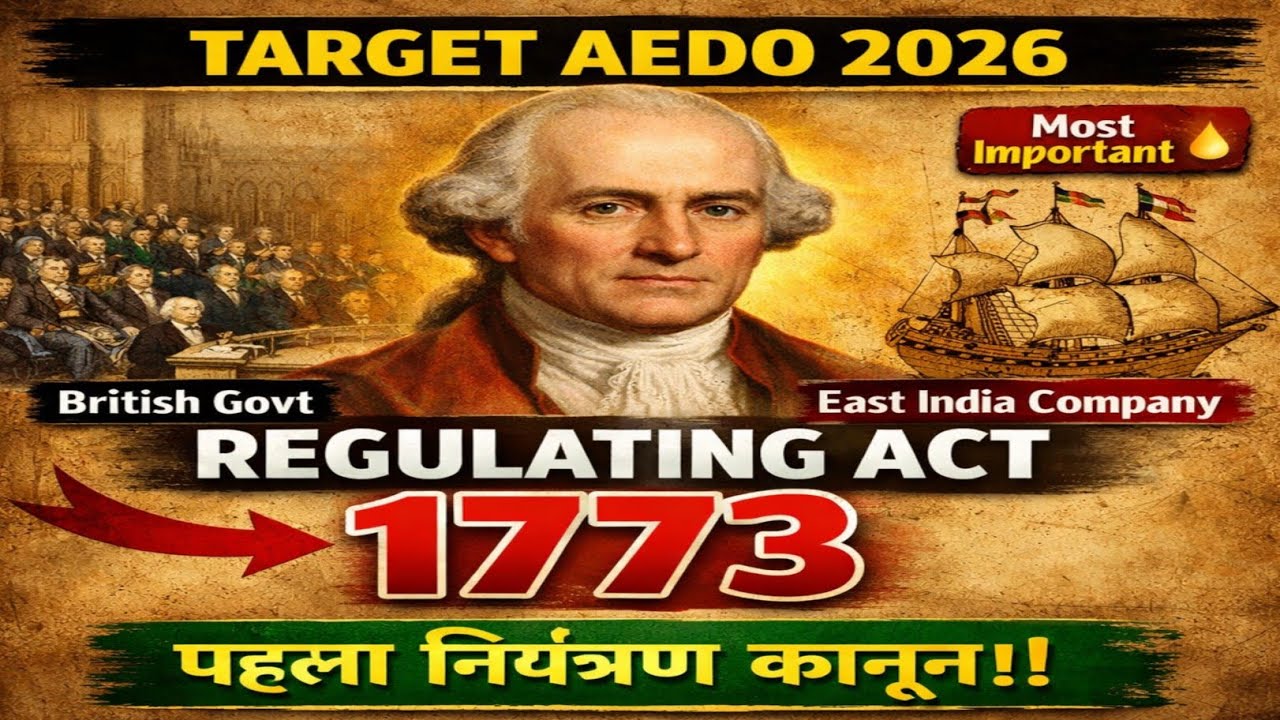 🎯 Regulating Act 1773 in One Shot | AEDO 2026 Preparation