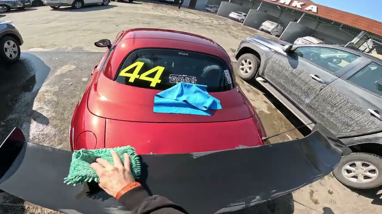 Авто блог. Мойка Mazda mx-5 Miata