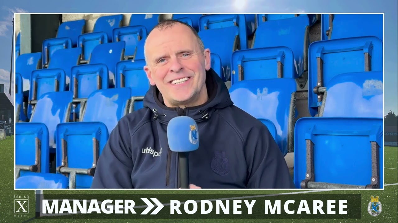 Pre Match vs Carrick Rangers | Rodney McAree