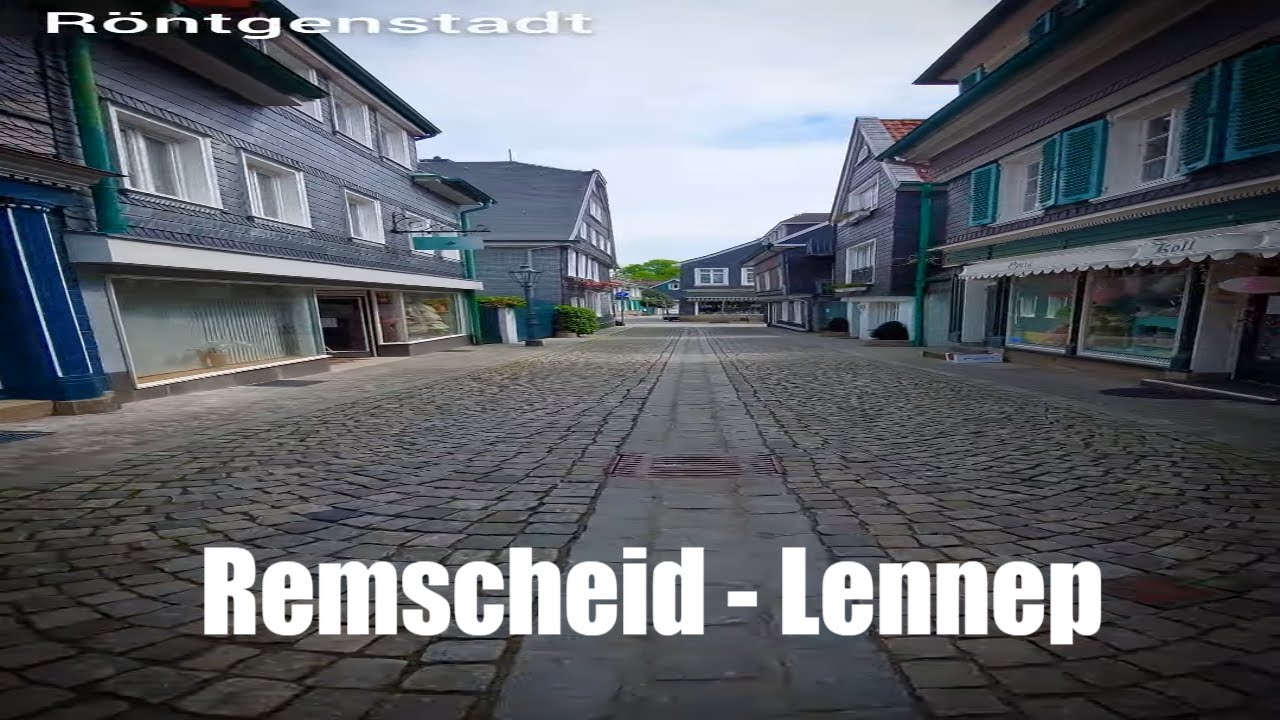 🏛️ Remscheid Lennep Altstadt - Rundgang durch die R&ouml;ntgenstadt #shorts #reisen #lennep #r&ouml;ntgen