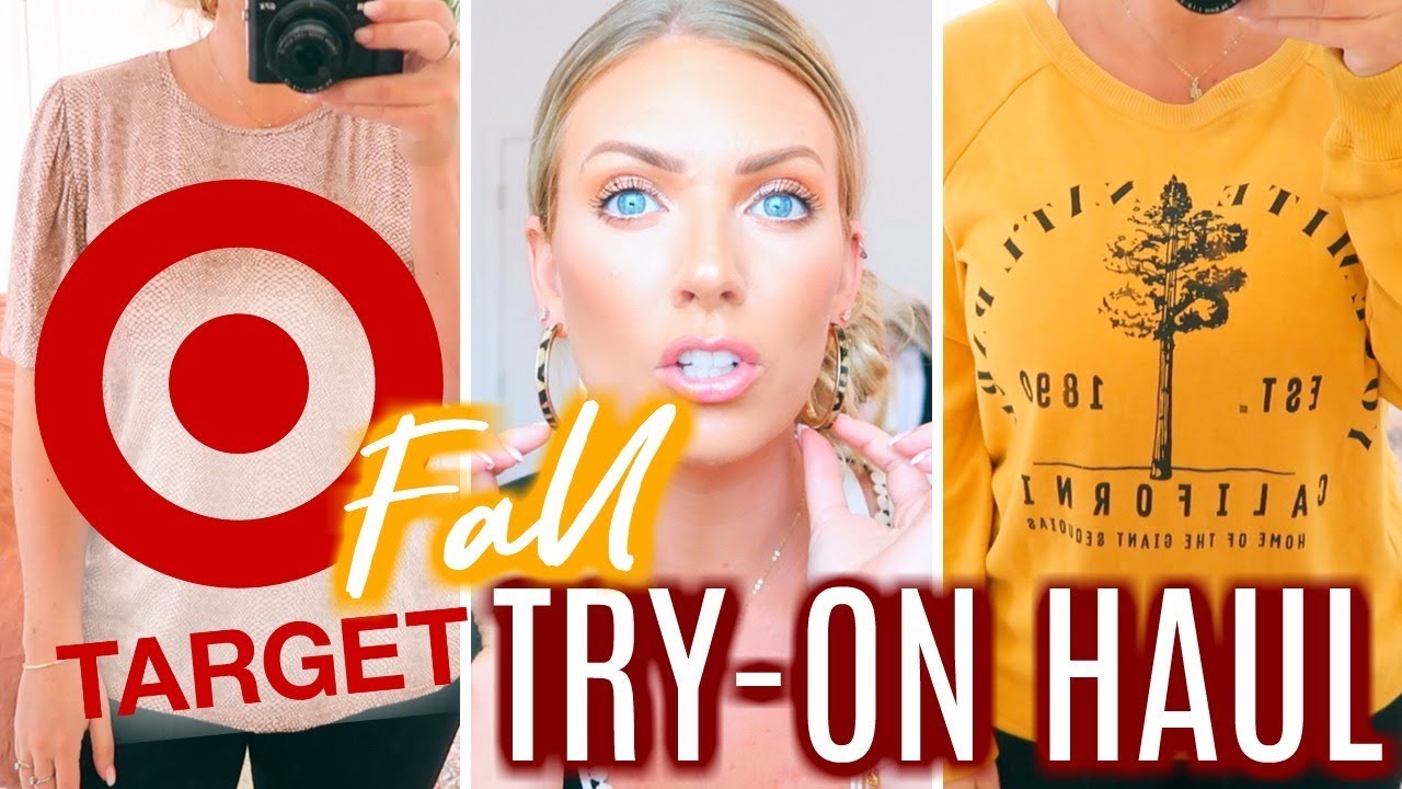 TARGET FALL TRY-ON | Easy & Comfy Everyday Fashion | Earth Tones