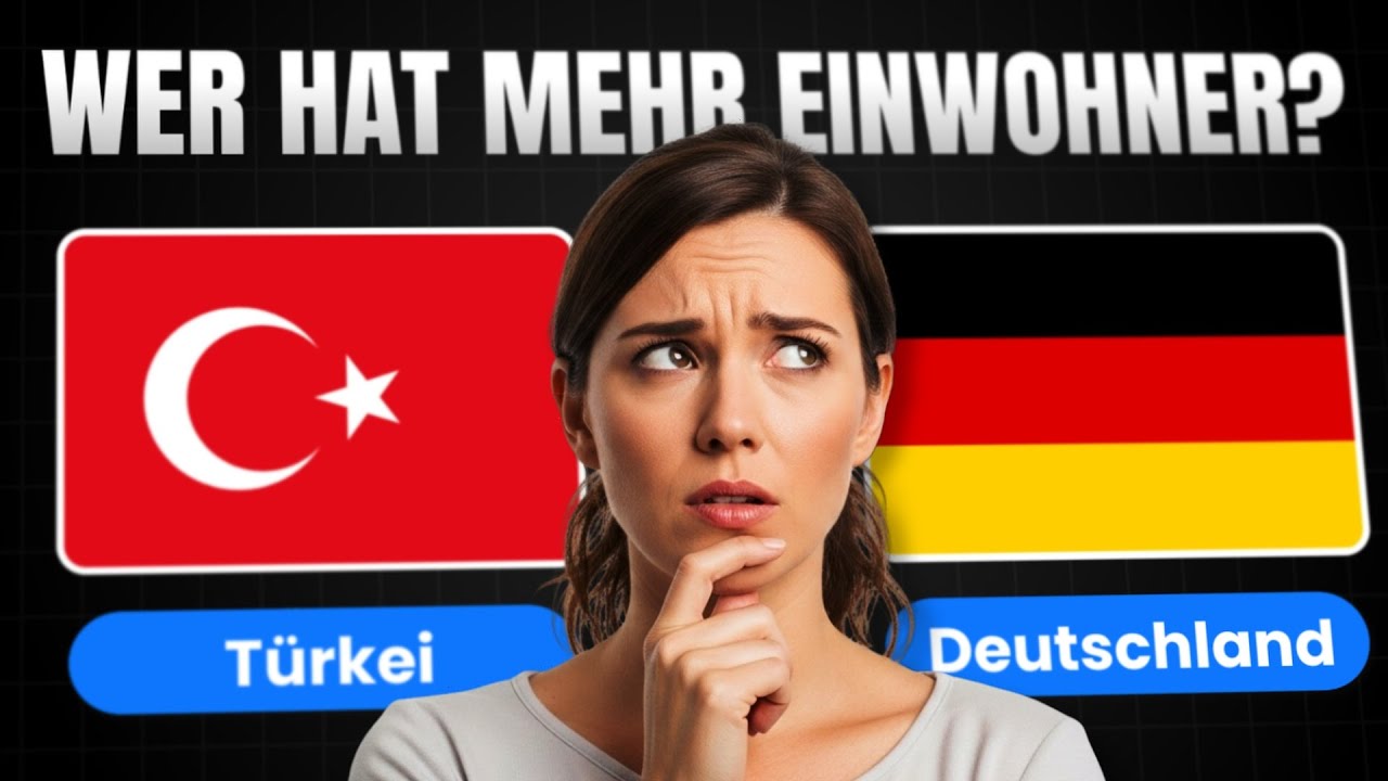 Welches LAND hat mehr EINWOHNER? 🌍 Nur 3% schaffen alles richtig!