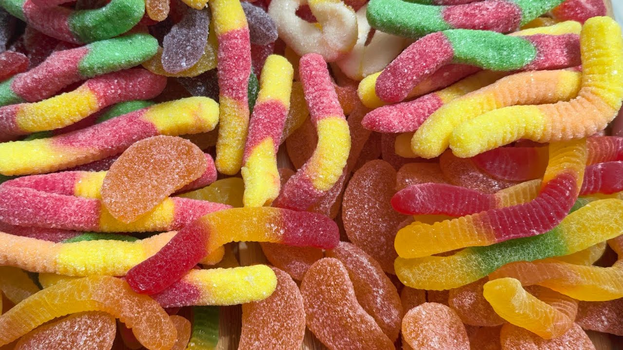 Filling Platter with Sweets 🍬ASMR 🍭Oddlysatisfying 🍬Compilation #platter #candy #viral 