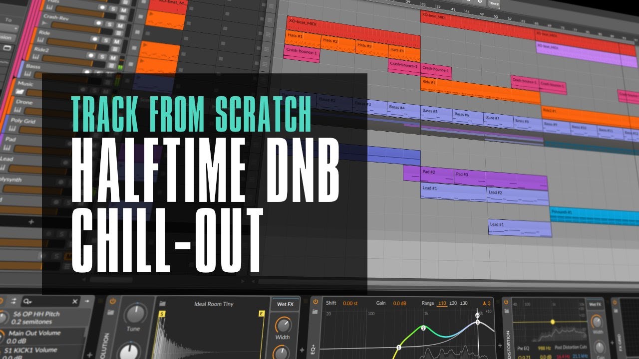 How to make chill halftime Drum & Bass