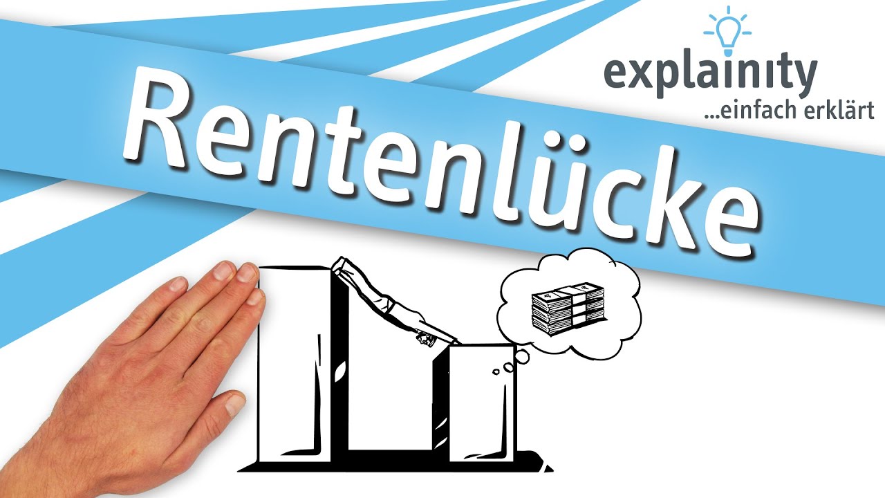 Rentenl&uuml;cke einfach erkl&auml;rt (explainity&reg; Erkl&auml;rvideo)