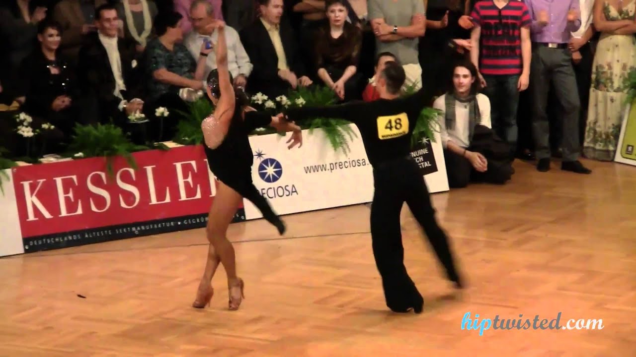 Maurizio Vescovo - Andra Vaidilaite, GOC 2010 Stuttgart, 3. round - samba