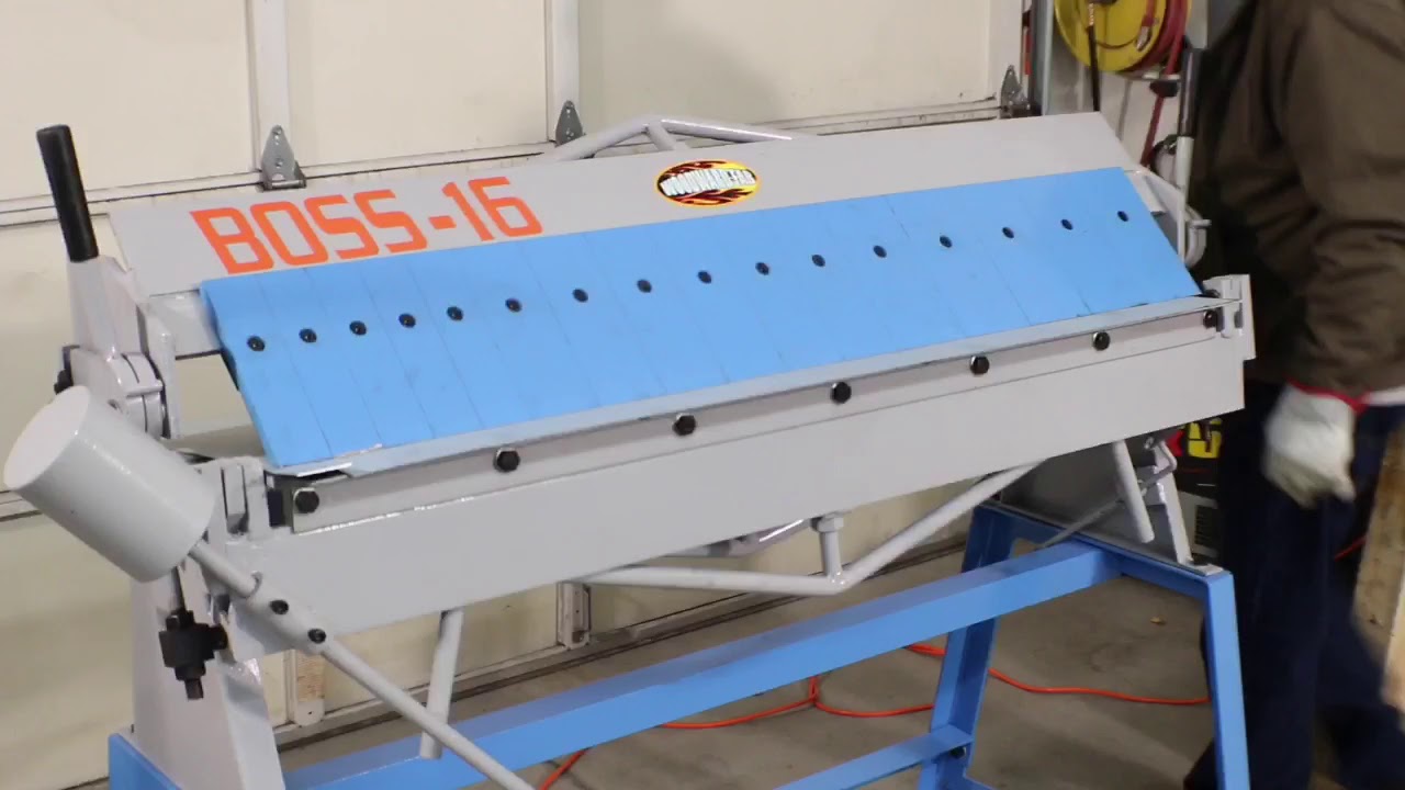 Woodward Fab’s BOSS-16 Sheet Metal Brake - Making a Tool Tray