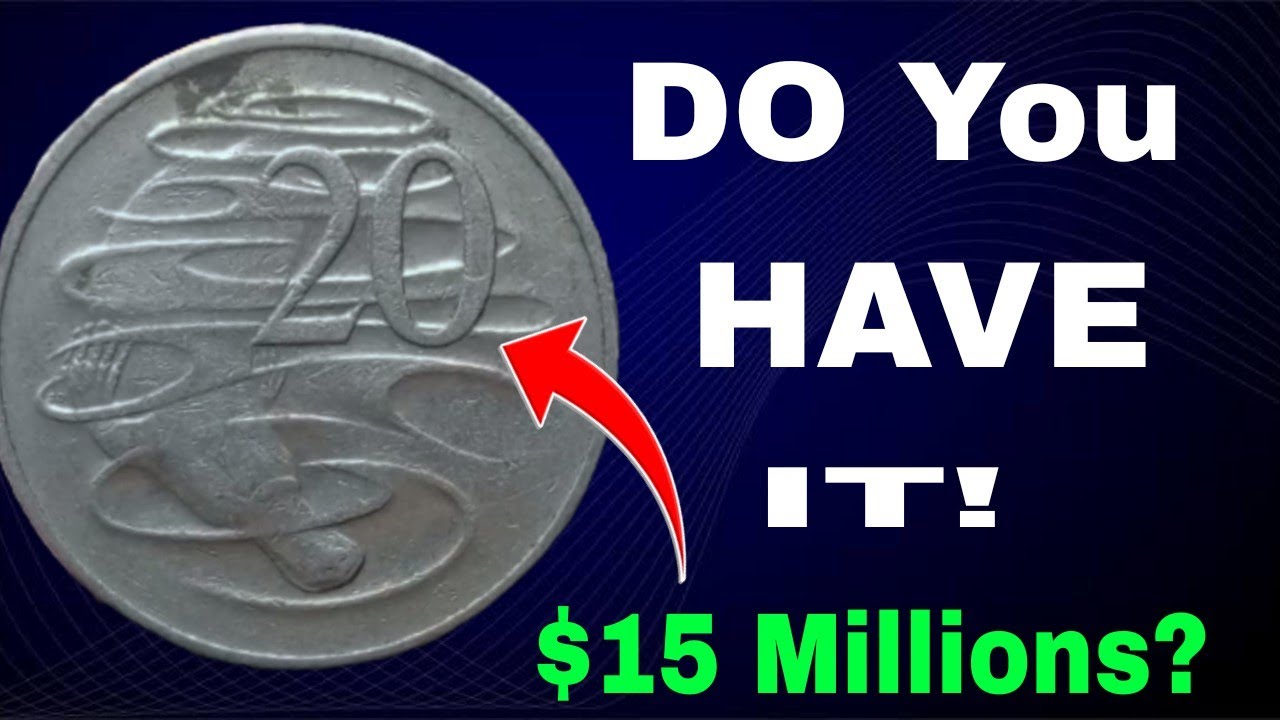 Australia 20 Cents 1967 Coin Value Today | 1967 Australian 20c Fine Condition Worth 💰