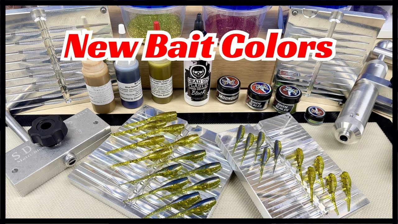 Новые расцветки приманки Crappie Slayer размером 2 и 3 дюйма.