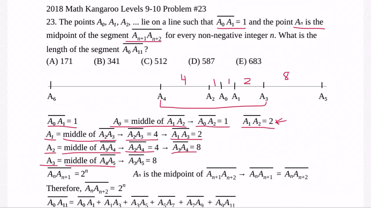 2018 Math Kangaroo Levels 9-10 Problem #23