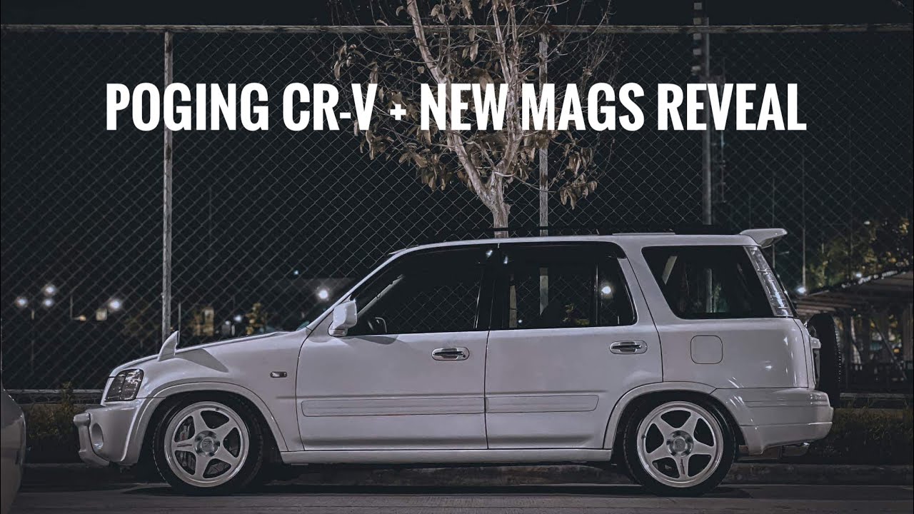 Poging CRV, new old wheels + OSMR