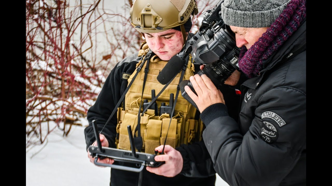 Wizyta TVP World w I LO PUL w Wołominie im. 111 Eskadry Myśliwskiej