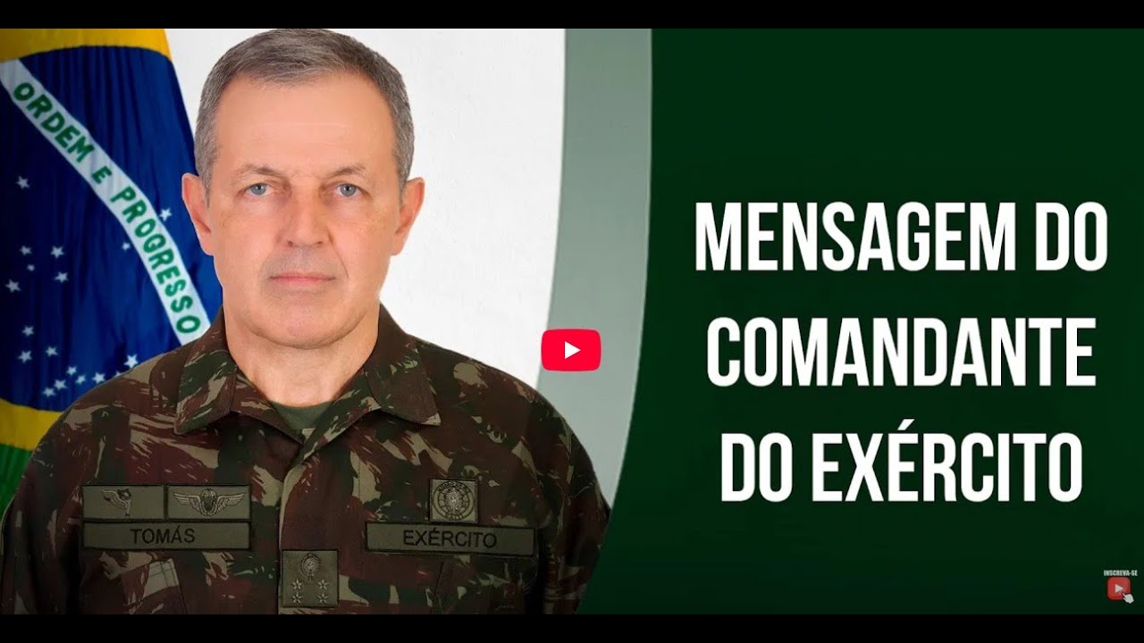 Confira a mensagem de final de ano do Comandante do Exército