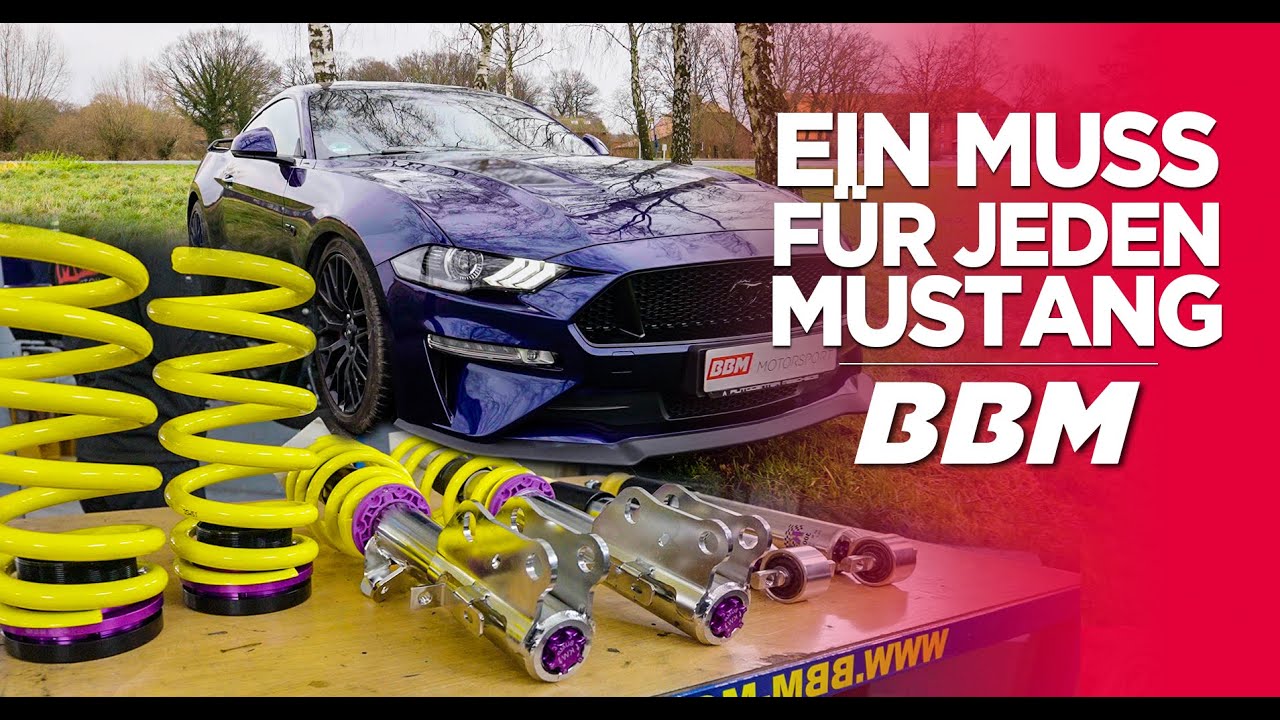 Ein MUSS für jeden Mustang! | KW Variante 3 Fahrwerk im Ford Mustang GT - by BBM Motorsport