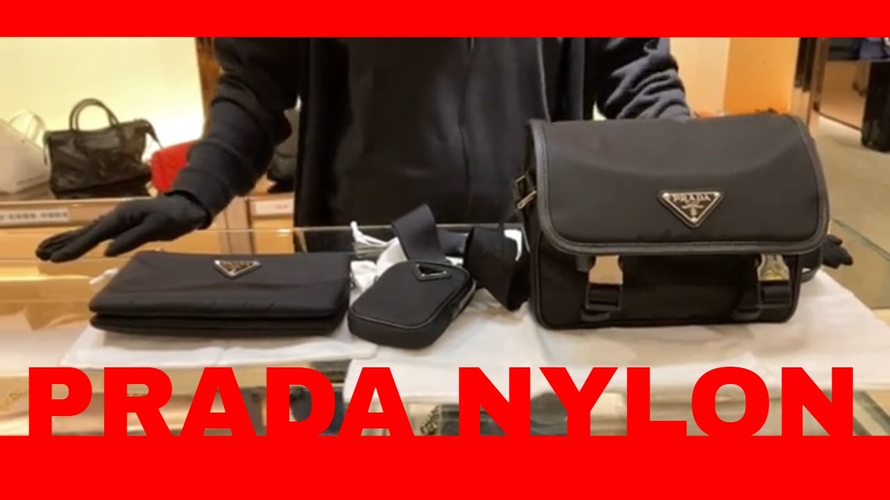 潮人必買 | Prada Nylon shoulder bag