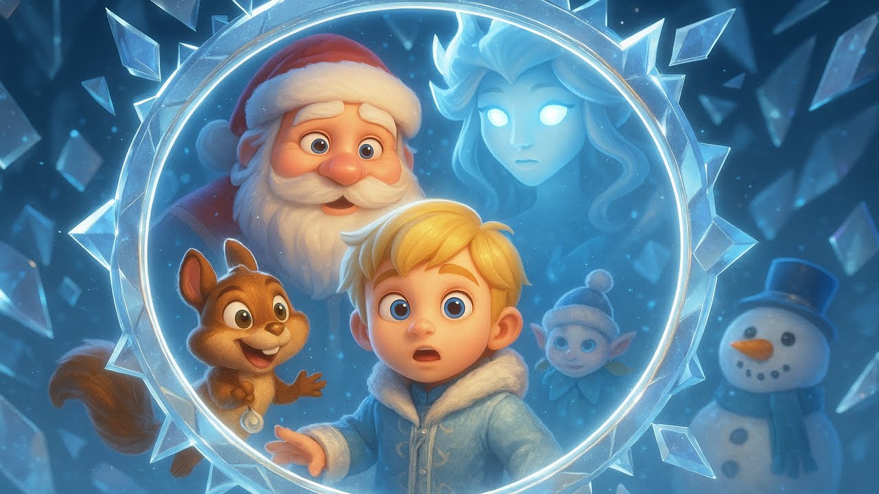 The Radiant Mirror of Wishes – Liam & Puffy Return the True Magic 🪞✨❄️