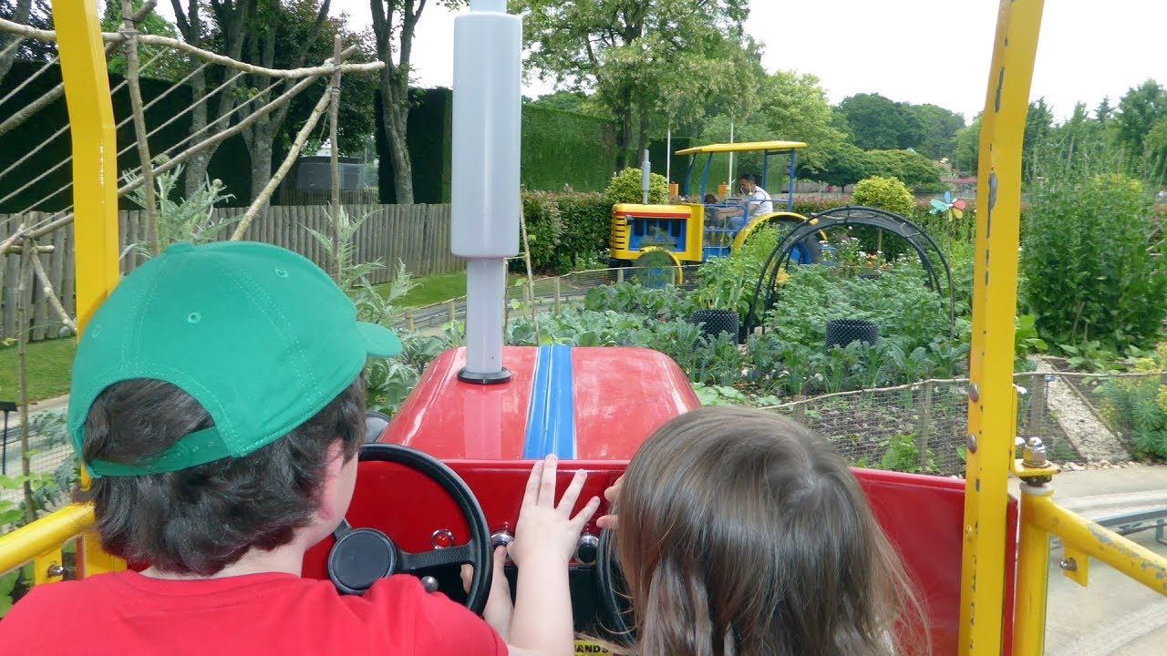 Trekking Tractors at Peppa Pig World Paultons Park
