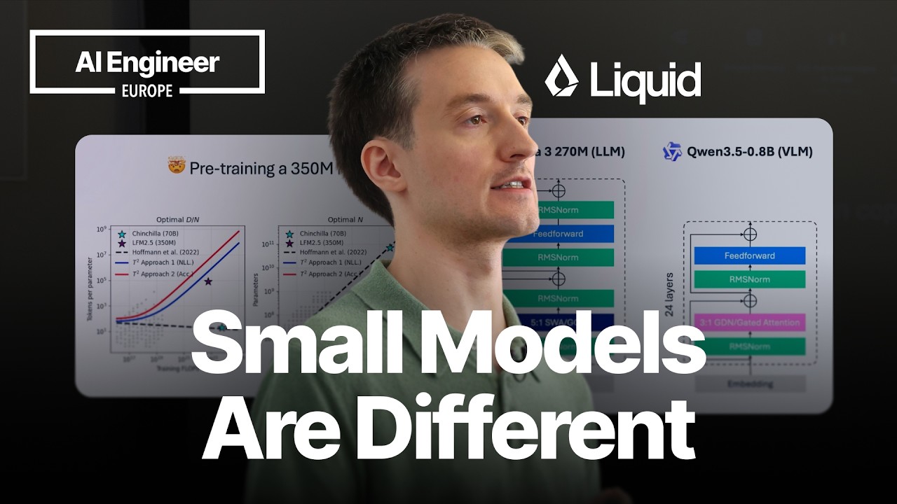 Всё, что я узнал об обучении передовых компактных моделей &mdash; Максим Лабонн, Liquid AI