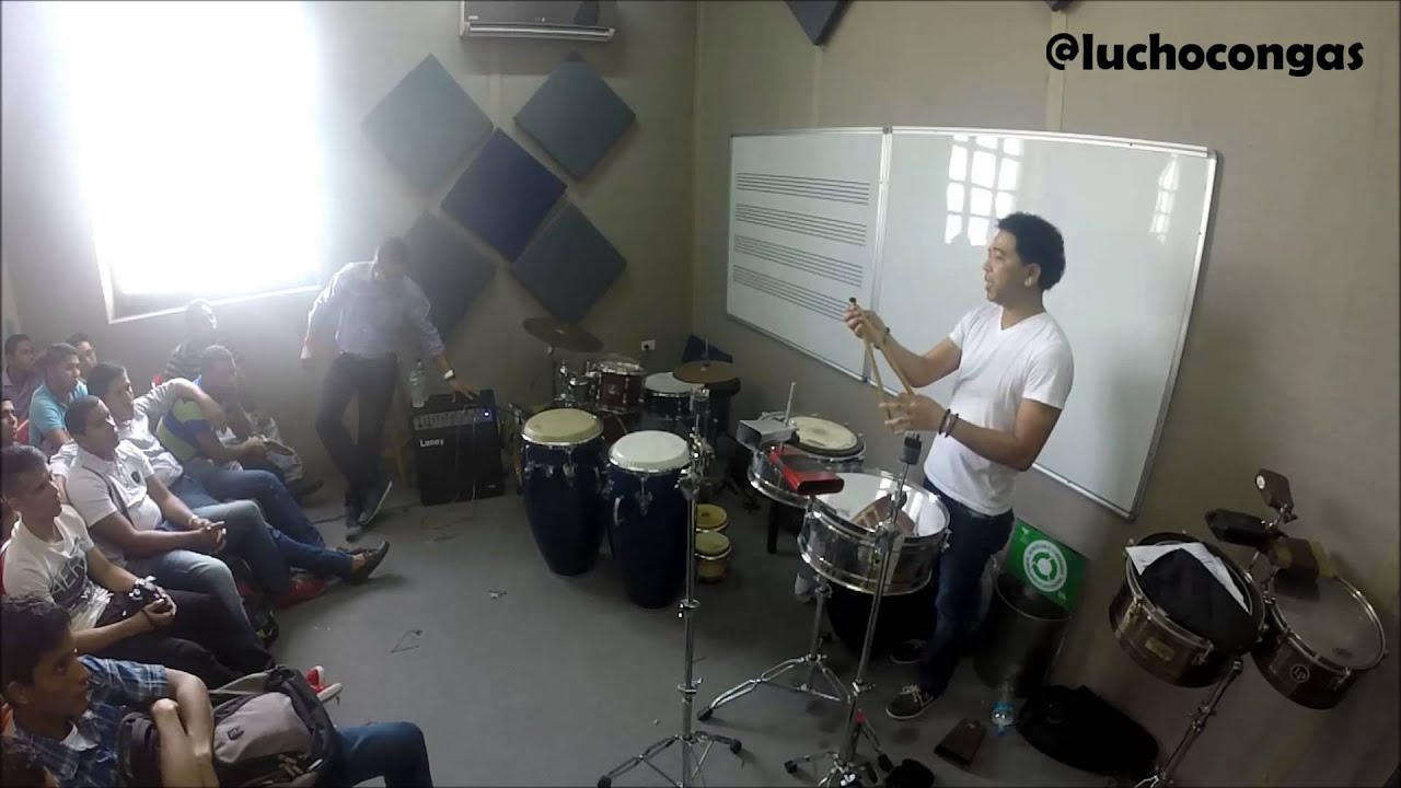 Taller de  Percusion con LUISITO QUINTERO en BARRANQUILLA