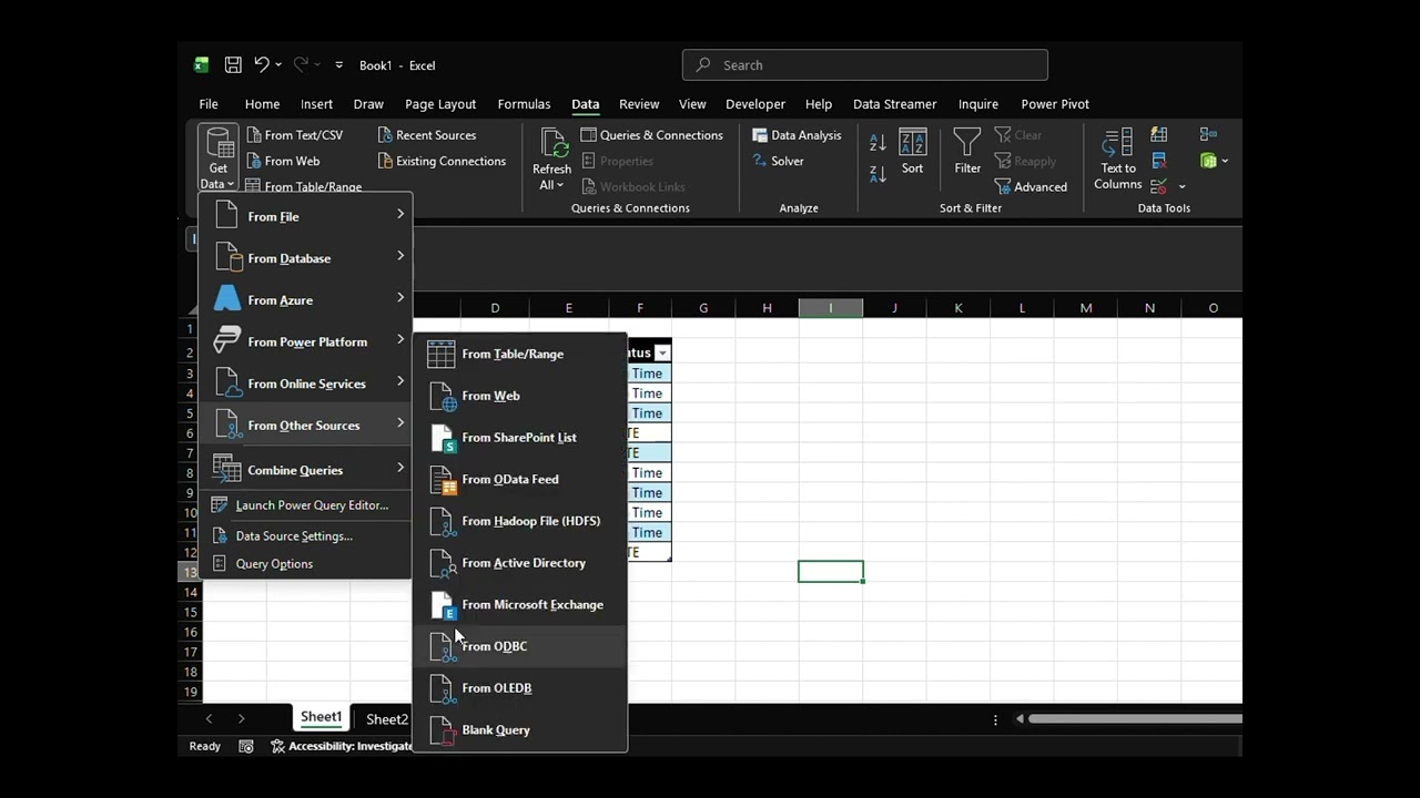 How to Combine Multiple Sheets into One Using Power Query in Excel