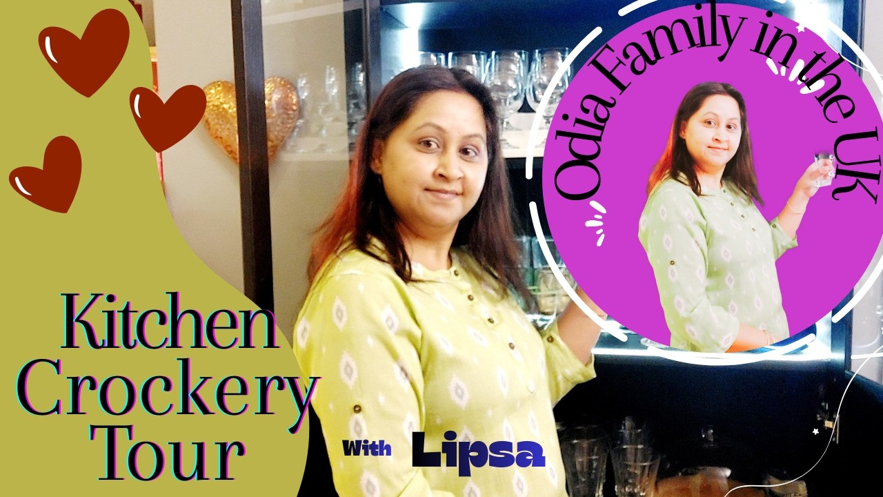 My Stunning Kitchen Crockery & Glassware Tour | Odia Home Vlog 🍽️✨