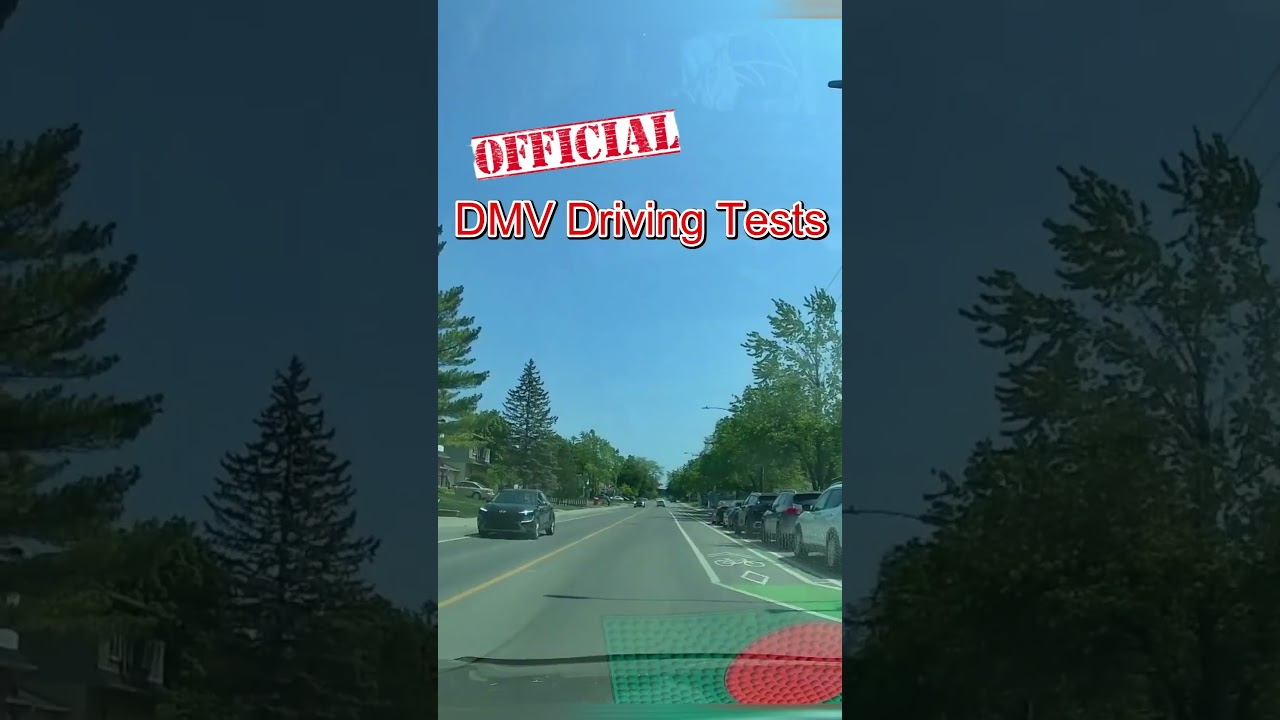 Driving Test - Driving in bike lane error