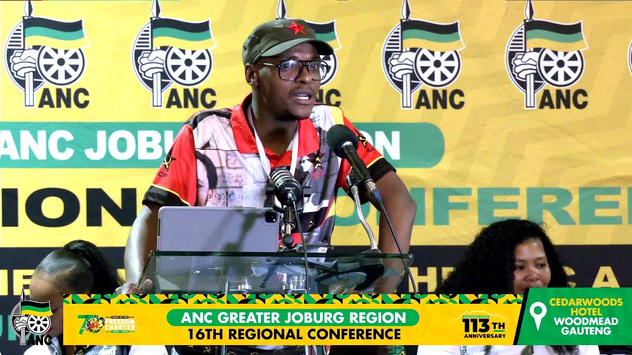 [LIVE NOW]  DAY 3 ANC 16th Regional Conference, Greater Johannesburg Region