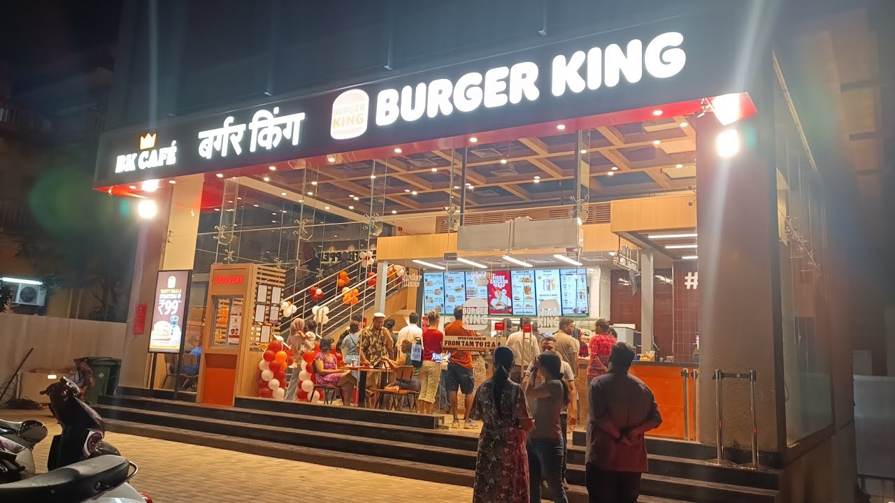 Burger King Goa 😍😍❤ #new #viral #food #review #menu  #goa #burgerking