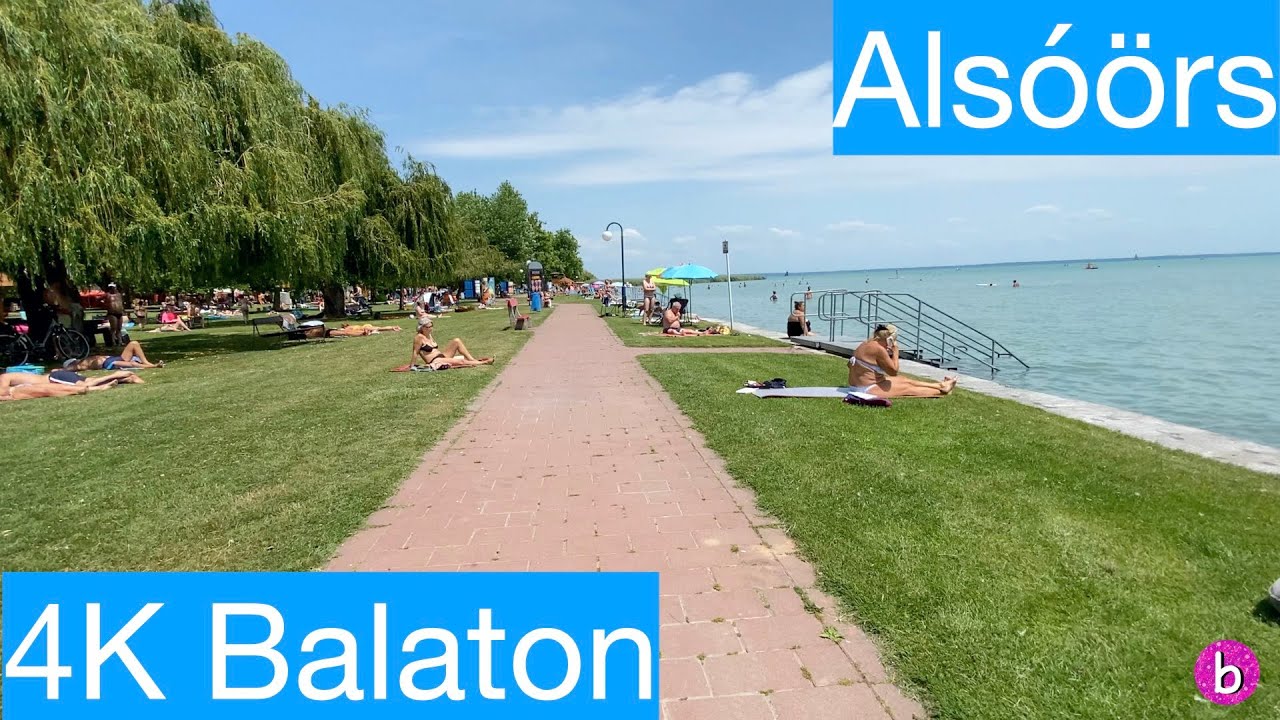Alsóörs Strand Beach, Balaton