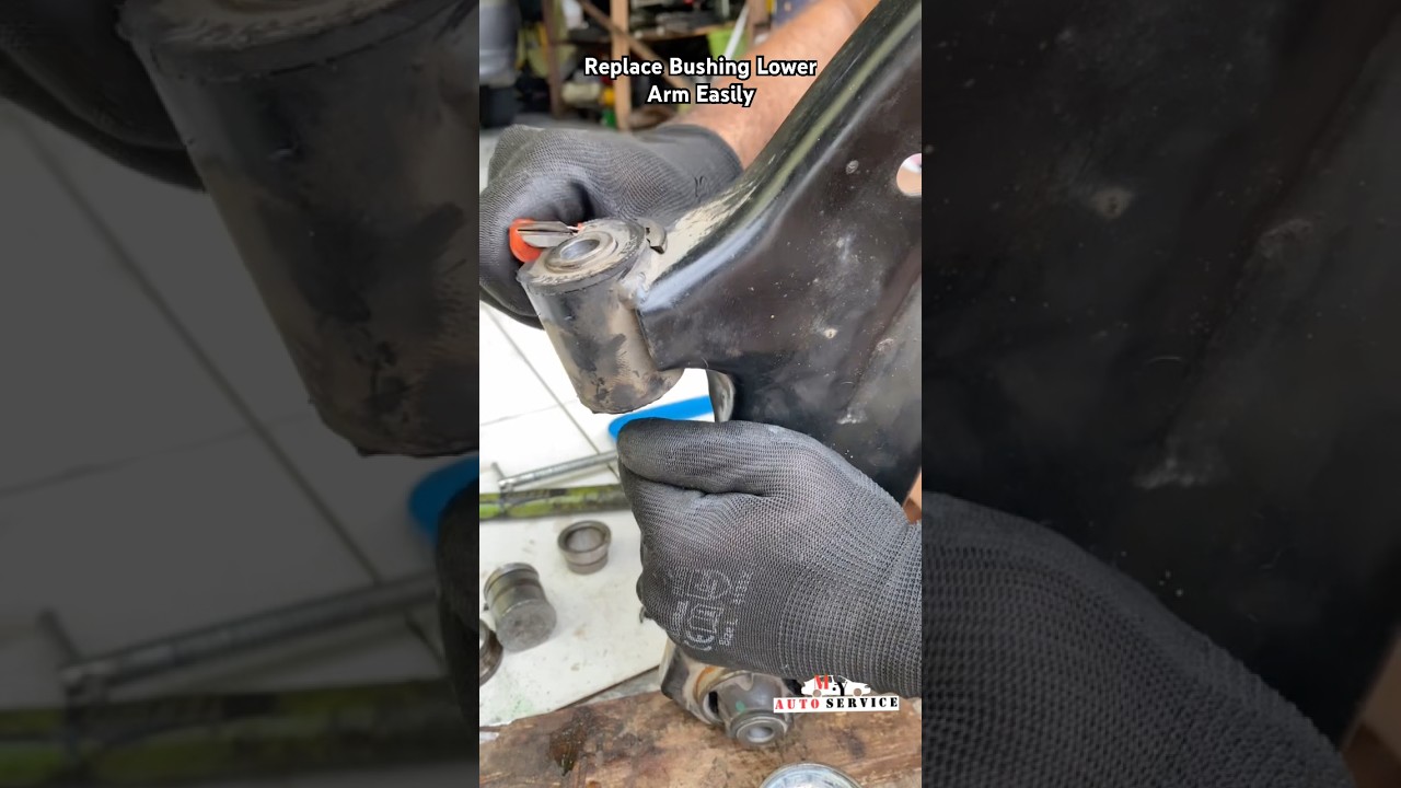 Replace Bushing Lower Arm Easily #youtubeshorts #shortvideo #shorts #car #viralshorts #trending #top