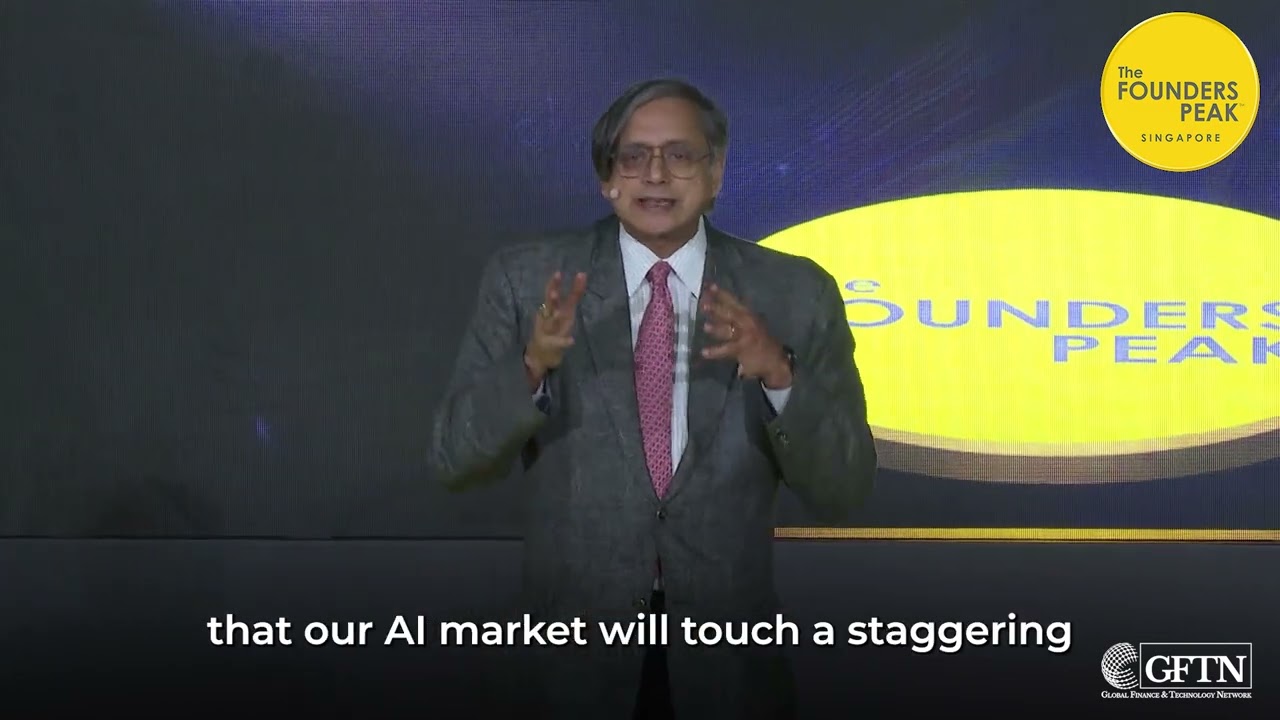 Dr Shashi Tharoor Speech at the SingaporeFinTechFest24 on the future of tech policy