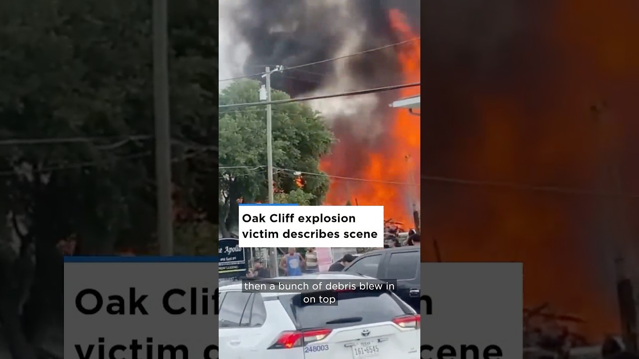 Взрыв в Оук-Клифф: жительница многоквартирного дома описывает произошедшее #оуклифф #новостидалласа