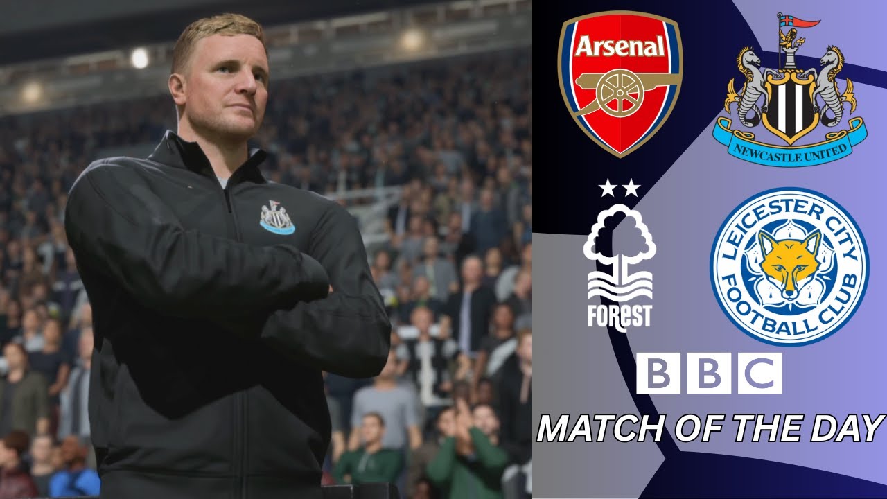 BBC Match Of The Day on BBC Sport | Newcastle Vs Arsenal